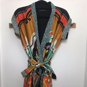 NEVER WORN! Printed Day Robe